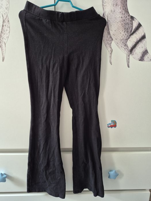 Spodnie dzwony marki H&M rozmiar 128