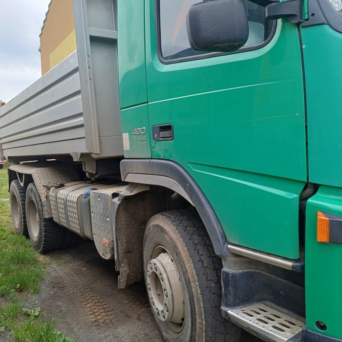 samochód ciężarowy wywrotka bortmatik 6x4