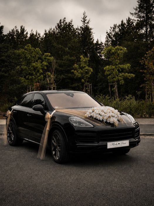 Auto do ślubu Porsche Cayenne Turbo
