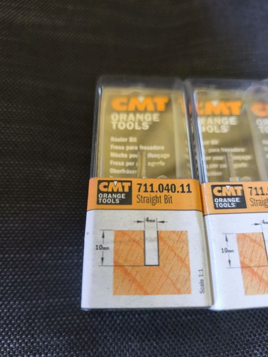 Frezy CMT 4mm i 5mm nowe