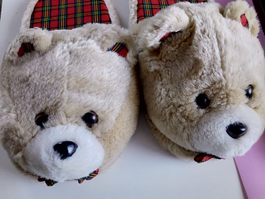 Papcie damskie misie rozmiar 38/39