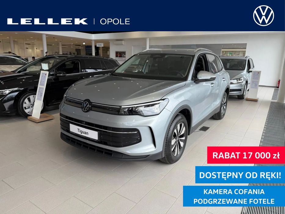Volkswagen Tiguan | Kamera cofania | Podgrzewane fotele | Koło zapasowe | od ,,ręki’