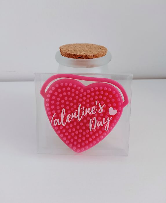 silikonowa myjka do twarzy w kształcie serca