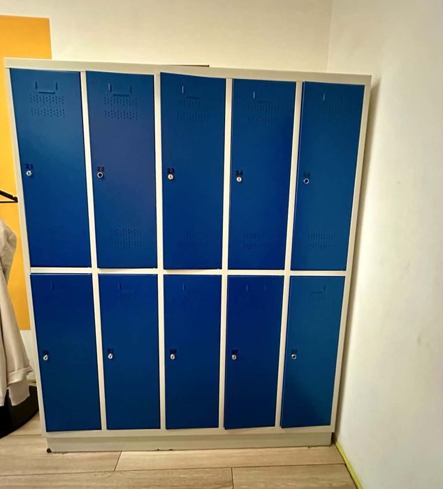 Szafki metalowe 3 moduły