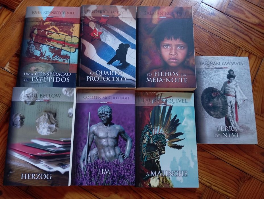 Livros da Coleção "Biblioteca Sábado"