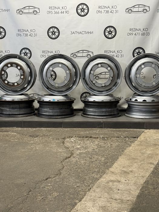 Диски 6x205 R16 Iveco Daily 70-72 спарка