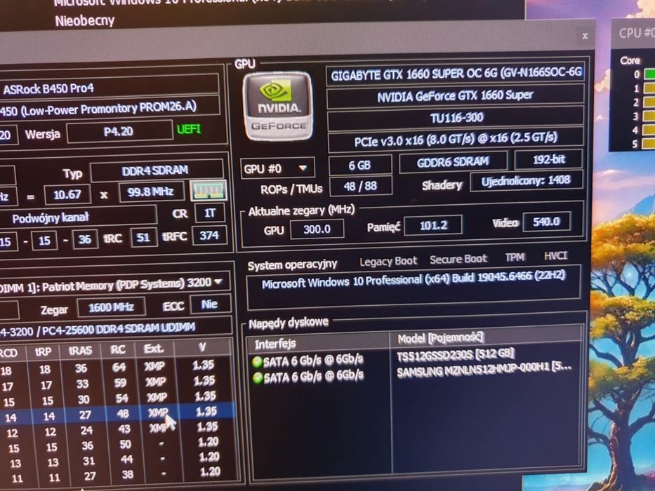 Zestaw komputerowy PC. Dla gracza.