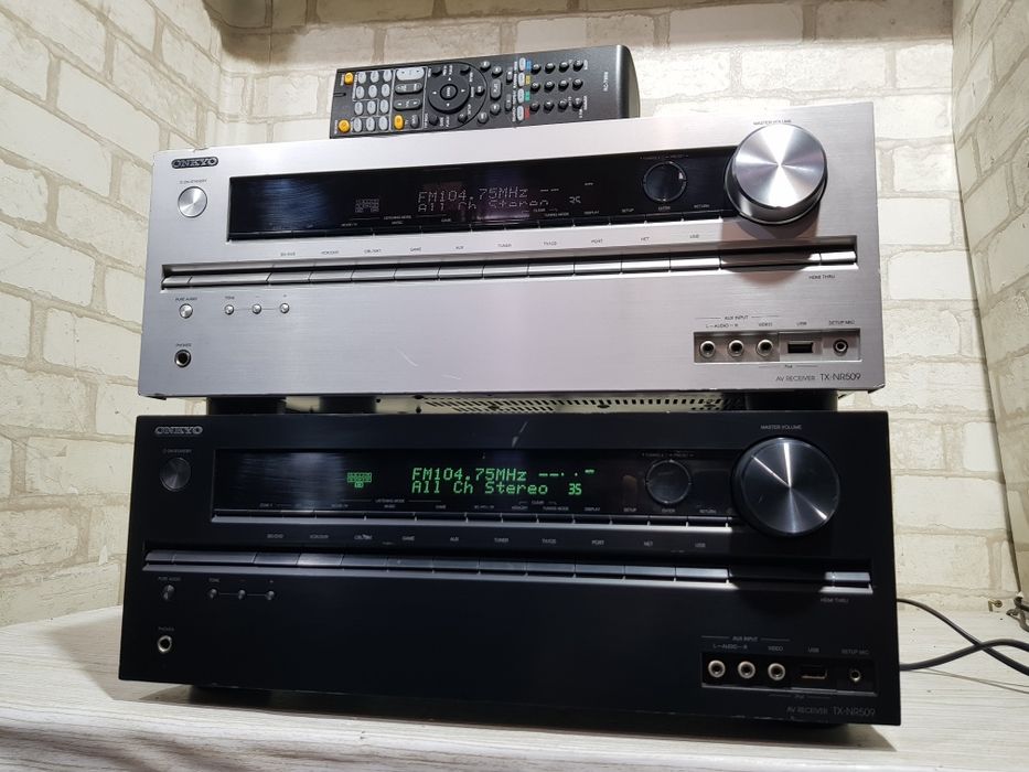 5.1 AV ресивер Onkyo TX-NR509, *5x130 Вт, HDMI, USB, LAN, 3D,7ч/1с
