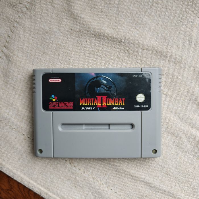 Gra Mortal Kombat 2 na konsolę Super Nintendo (SNES)