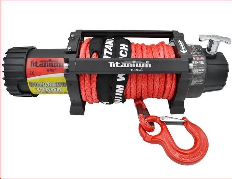 Лебідка Лебедка електрична Kangaroo winc K12000LBS SR синтетика