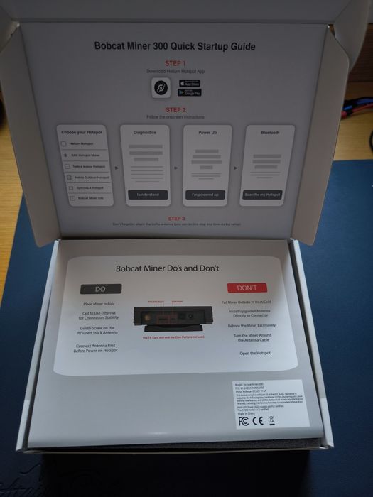 Bobcat Miner 300 – Hotspot Helium (EU868)