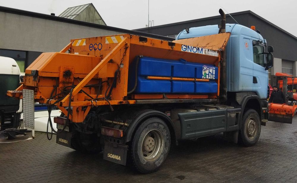 SCANIA SPECJALNY pomoc drogowa zmiana konstrukcyjna