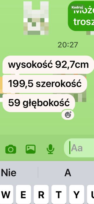 Stara powojenna komoda