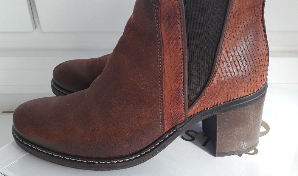 Botas / Botins em pele Goodstep