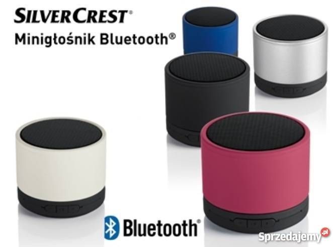 Głośnik BLUETOOTH SILVERCREST mini speaker 2,8W - czarny