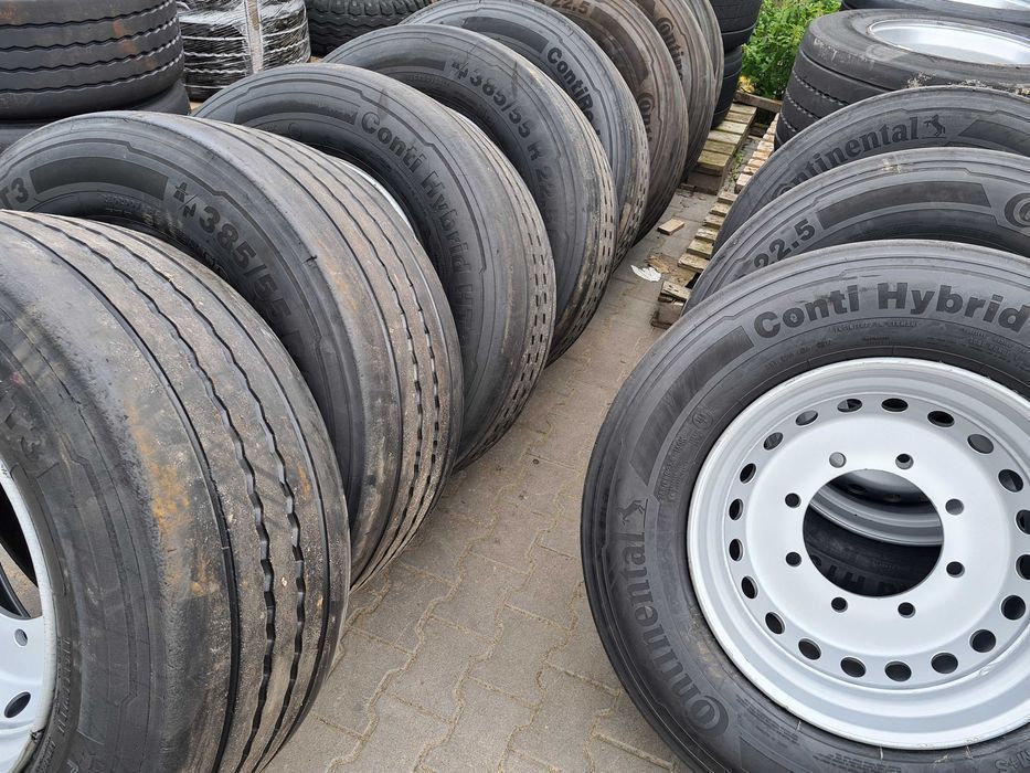 BEZDĘTKOWE KOŁA do przyczepy rolniczej HL8011 HW 385/65R22,5 -650netto