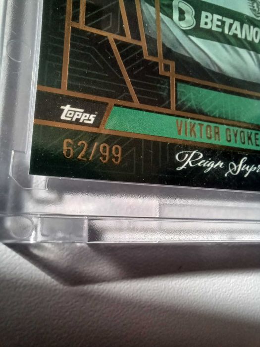 Viktor Gyokeres Reign Supreme, 99. 1st Edition
Rookie cards