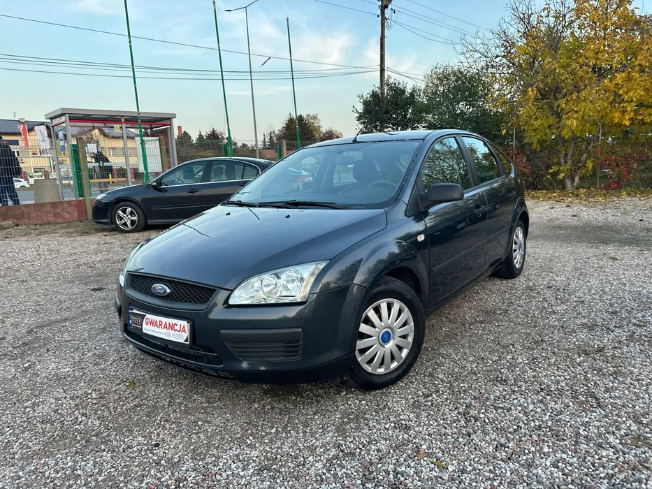 Ford Focus 1.6 benz 100KM/I rej. 2006 rok/Klima/Podgrzewana szyba/Zamiana/Kredyt