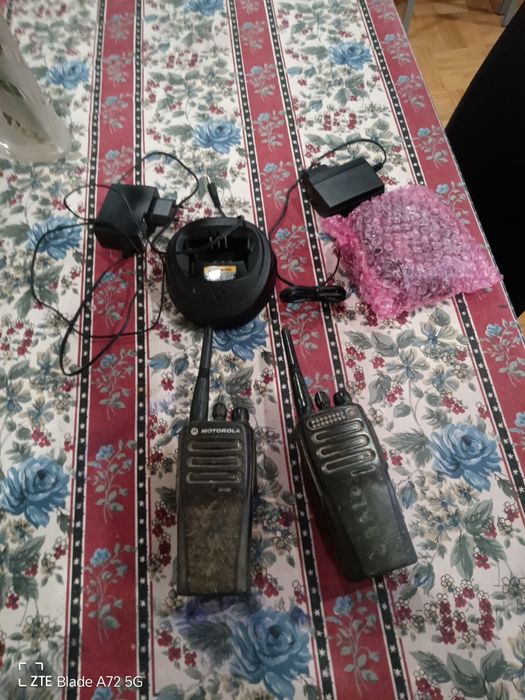 Walkie talkie como novos Motorola