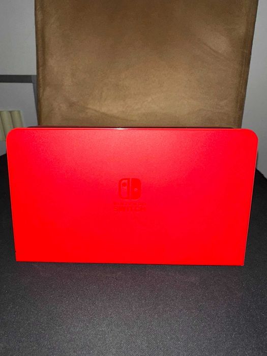 Base (Dock) Nintendo Switch OLED – Edição Mario