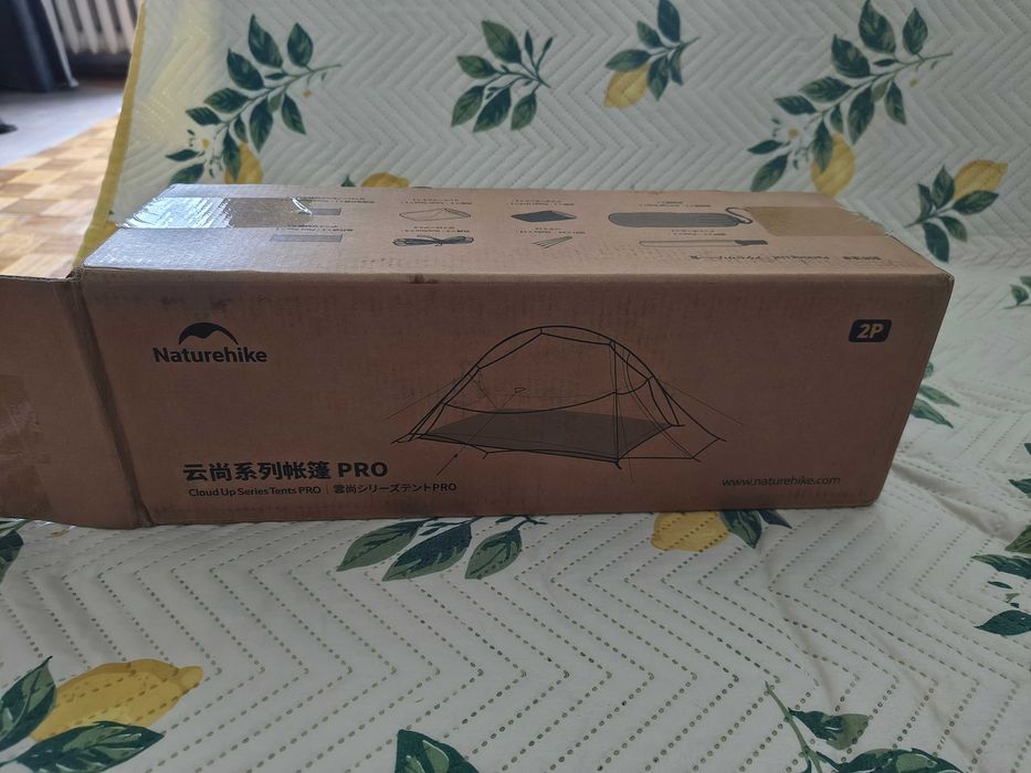 Lekki namiot Naturehike Cloud Up 2 Pro 20D stan jak nowy