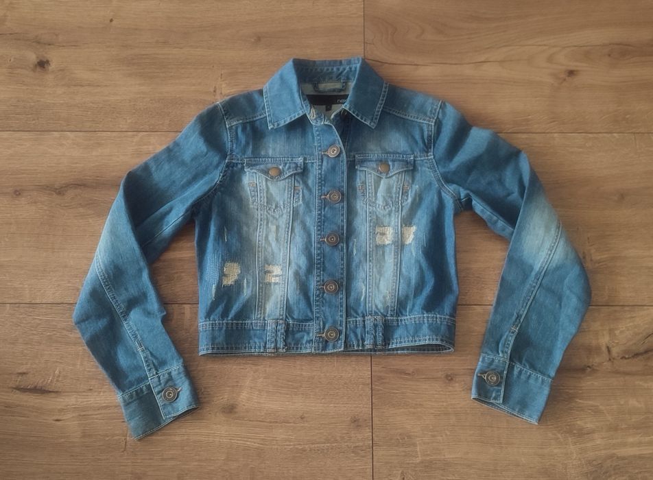Katana Next r. 10 / M  kurtka jeansowa NOWA crop