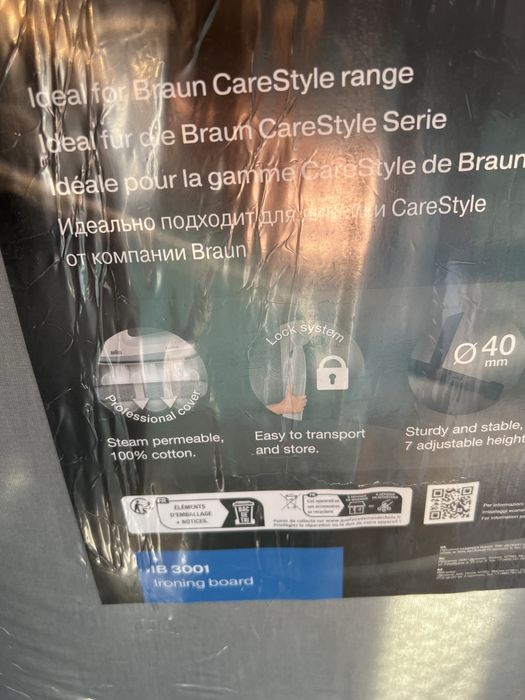 Tábua de Engomar BRAUN IB3001