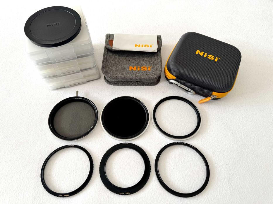 Zestaw filtrów NiSi Swift True Color 82mm/ VND 1-5 stops/ ND16 (4 stops)/Black Mist 1/8 +Step-up ring