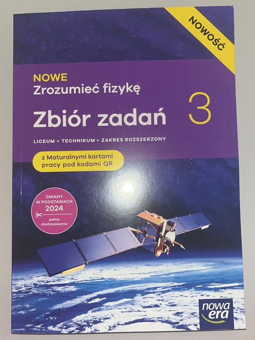 NOWE Zrozumieć fizykę 3 Zbiór zadań zakres rozszerzony Nowa Era