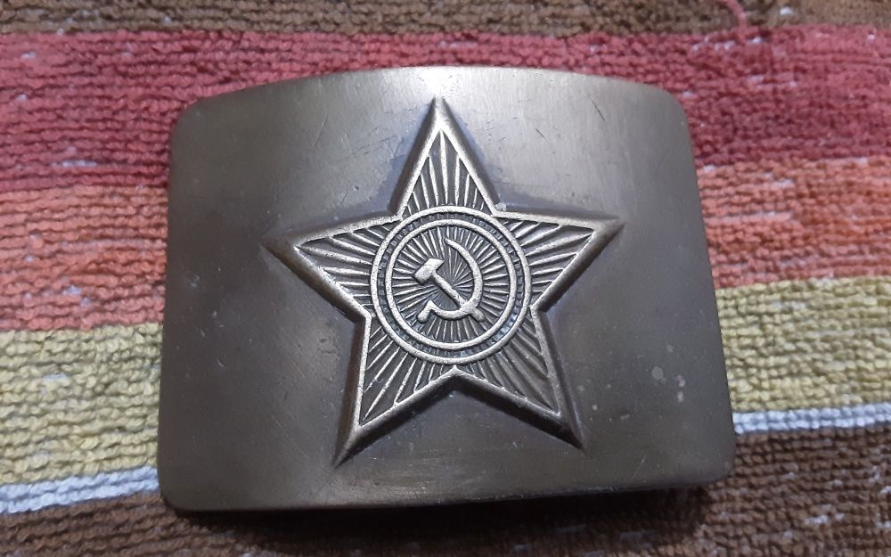 Бляха армейская СССР.