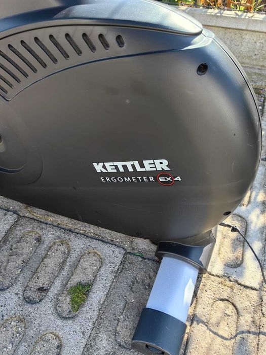 Rower rowerek Ergometr Kettler EX4 treningowy Programy LCD na prąd