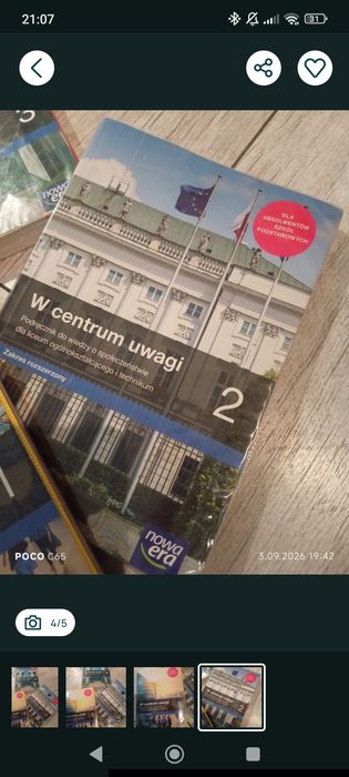 Wos rozszerzenie klasa 1,2 stare wydanie