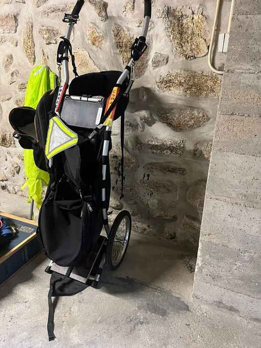 Carrinho para fazer longos percursos a pé