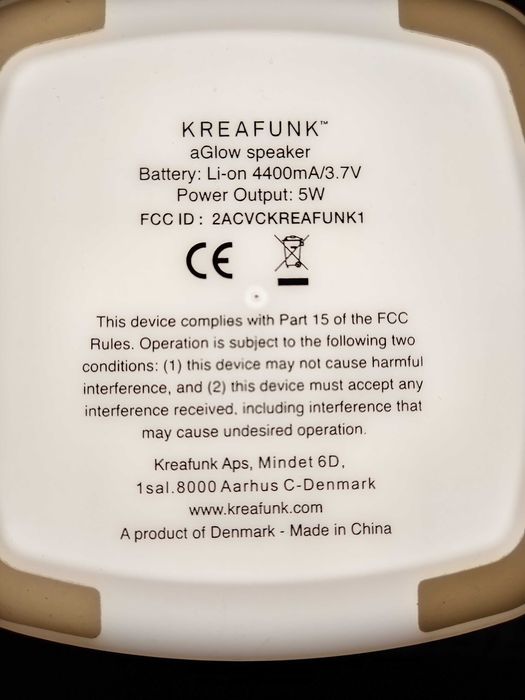 Bluetooth колонки KREAFUNK aGlow; SCANSONIC Q1000