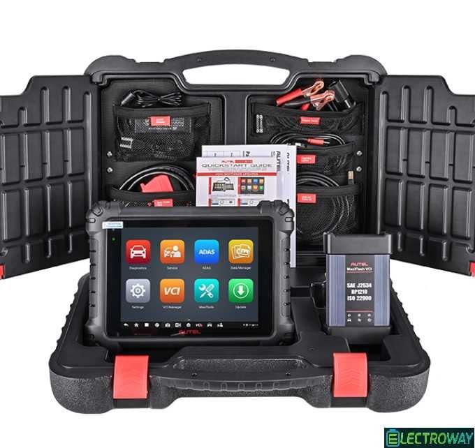 AUTEL MaxiSYS MS909 flash Programowanie ONLINE Topologia+DIAG. EV, HEV