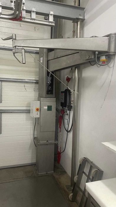 BRAÇO HIDRÁULICO C/ ELEVADOR EM AÇO INOXIDAVEL