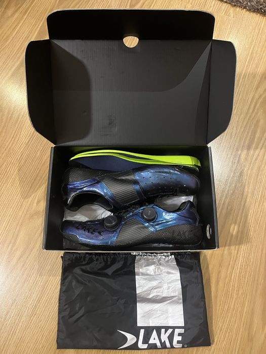 Ténis ciclismo Lake CX403 Chameleon Blue / Black