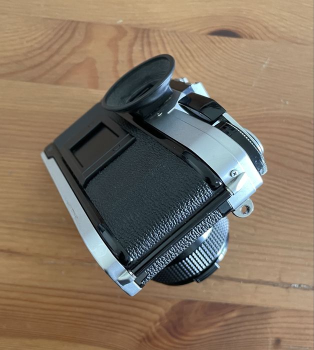 Canon AE-1 com lente 50mm 1:1.4