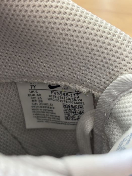Nike air force 1 biało-niebieskie 40