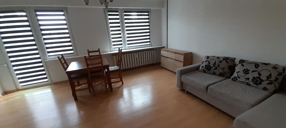 Wynajem mieszkania z balkonem 49m2- 2 pokoje  Słowackiego przy McDonald