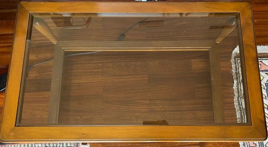 Mesa centro sala cerejeira Desconto