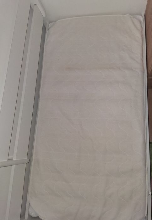 Łóżko z szufladą  140×70 materac pościel