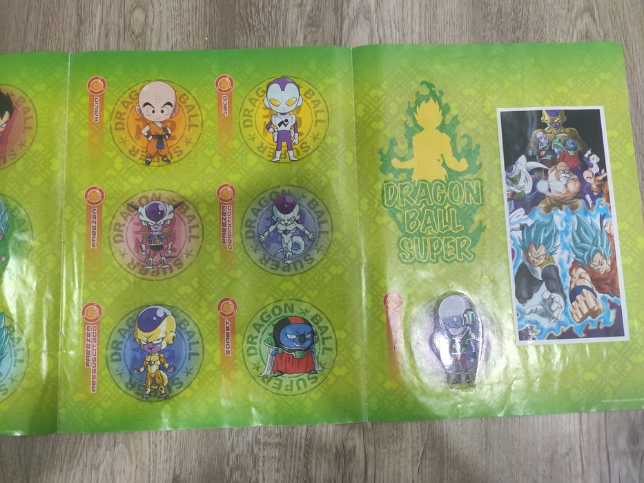 Caderneta Dragon Ball Super completa