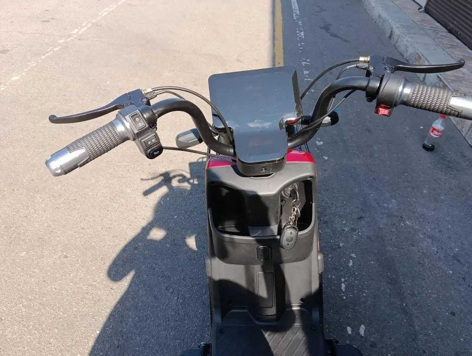 Акція -30%‼️ Електробайк i-Bike Power 600W 60V 20Ah 45 км/год Червоний