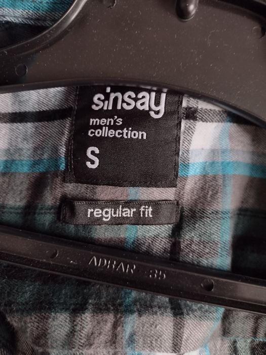 Koszula flanelowa w kratę Sinsay  regular fit S