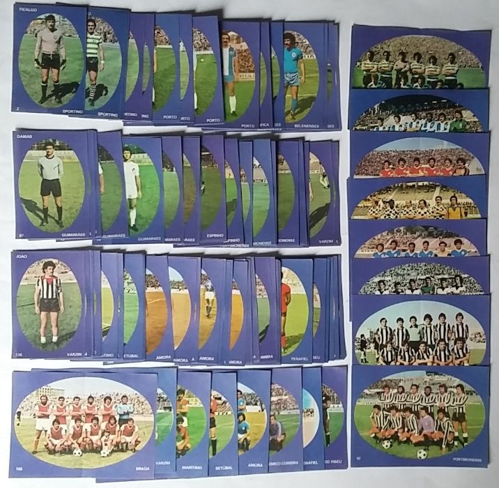 Cromos de Futebol da Editora Sorcarcius