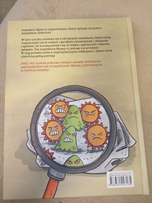 Książka dla najmłodszych Na kłopoty inspektor Mysz
