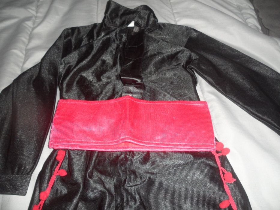 Roupa de carnaval Zorro menino