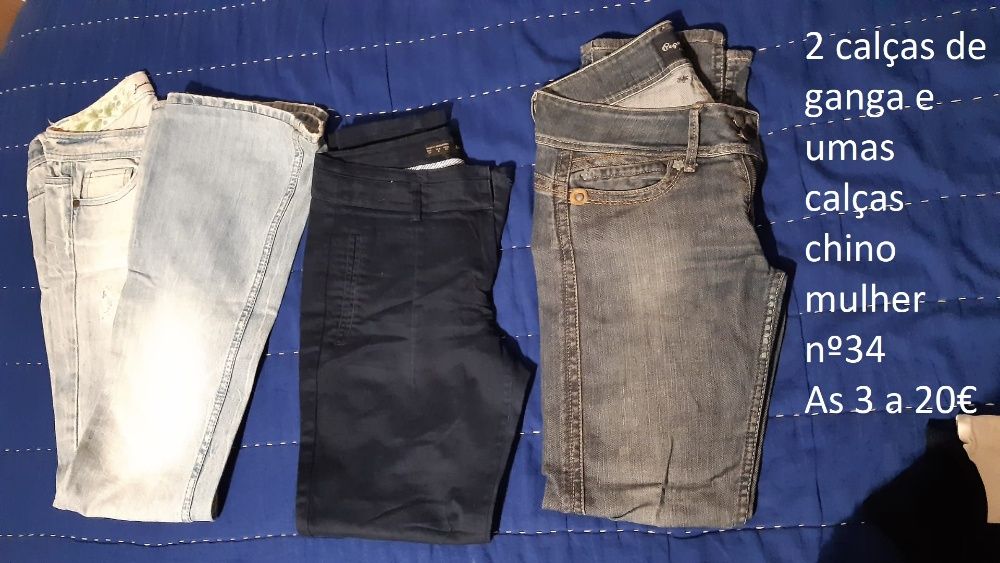 Calças senhora nº34