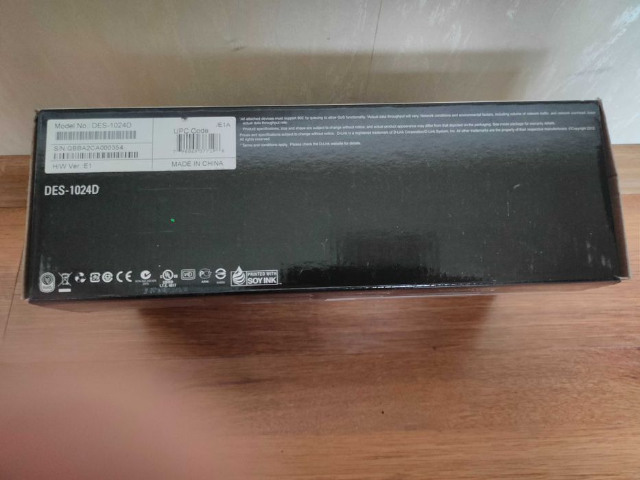 Комутатор мережевий D-Link DES-1024D